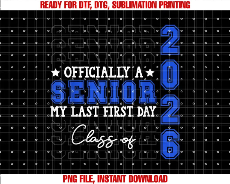 Back To SchoolOfficially a Senior 2026 My Last First Day Class of 2026 T-shirt