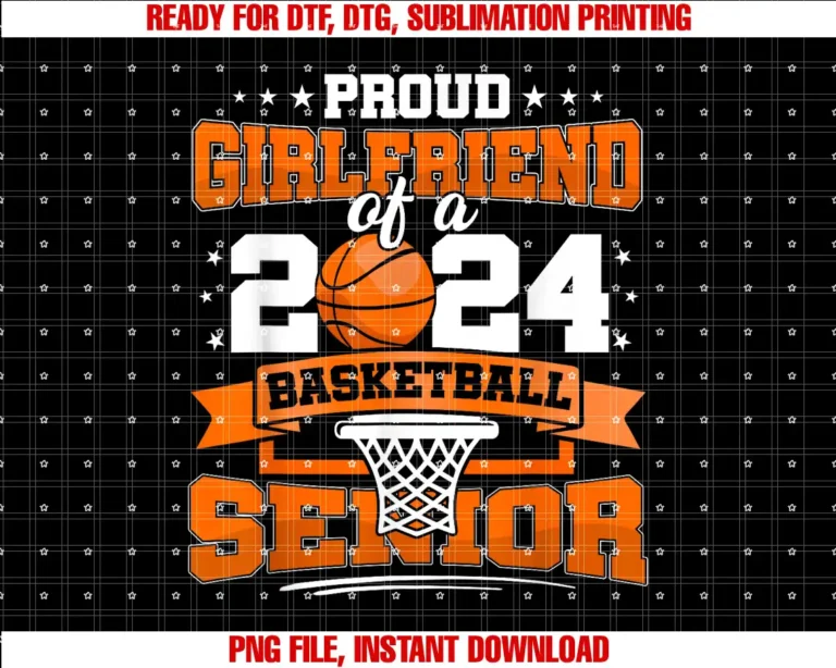 Back To SchoolProud Girlfriend Of A 2025 Senior Basketball Graduate 2025 T-shirt