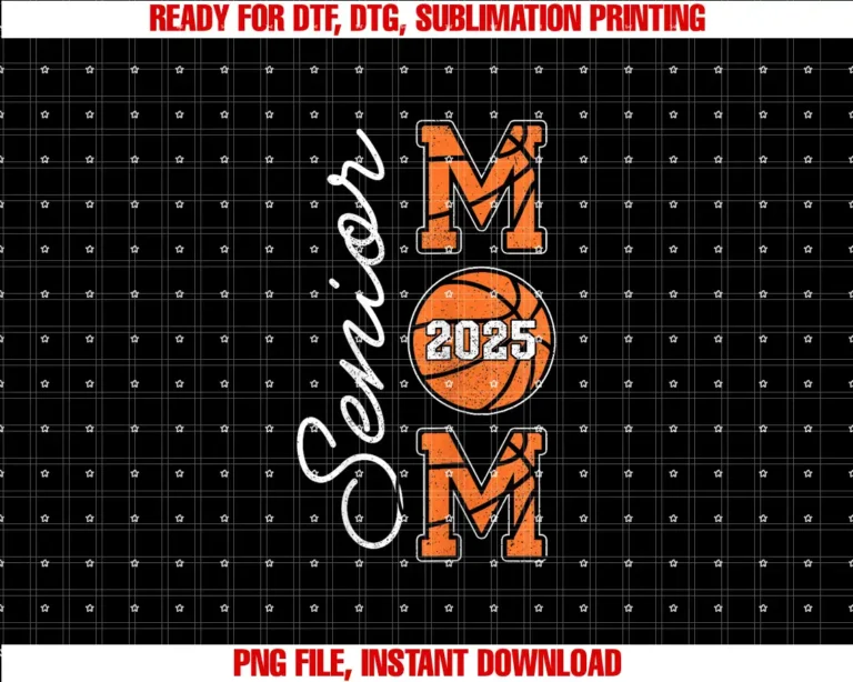 Back To SchoolSenior Mom 2025 Basketball Mommy Class of 2025 Graduation T-shirt