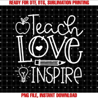 Back To SchoolTeach Love Inspire Retro Teacher Kids Back To School T-shirt