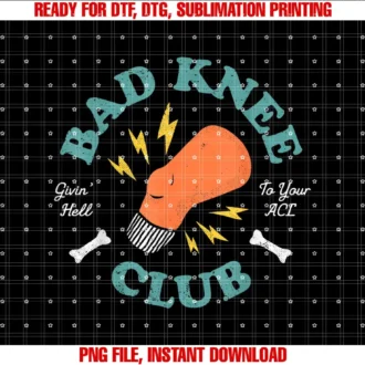Bad Knee Club Givin HellApparel T-shirt