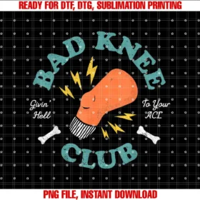 Bad Knee Club Givin HellApparel T-shirt