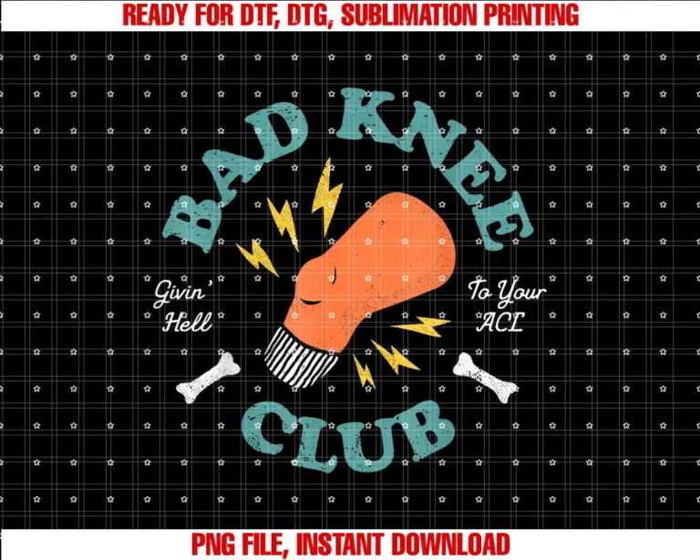 Bad Knee Club Givin HellApparel T-shirt