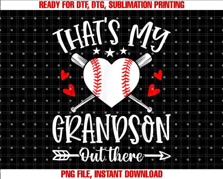 Baseball Apparel StoreThats My Grandson Out There Baseball Grandma T-shirt