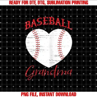 Baseball Design for Grandma Grandmother GrannyBaseball Grandma Matching Baseball family tee T-shirt