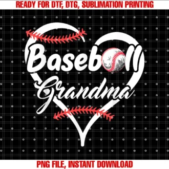 Baseball Grandma ApparelProud Baseball Grandma Heart T-shirt