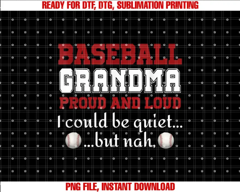 Baseball Grandma Proud And Loud Funny Grandma TeesBaseball Grandma Proud And Loud Women Gift Tee Funny T-shirt
