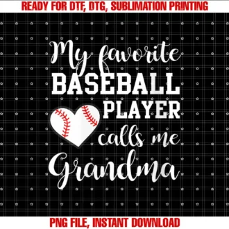 Baseball Grandma TeeWomens My Favorite Baseball Player Calls Me Grandma T-shirt