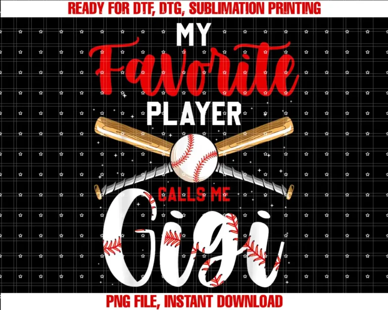 Baseball Lover Gift CoBaseball My Favorite Player Calls Me Gigi Heart Grandma T-shirt