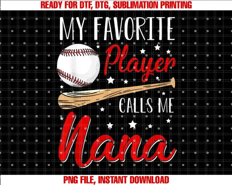 Baseball Player TeeBaseball My Favorite Player Calls Me Nana Heart Grandma T-shirt