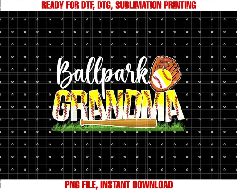 Baseball Softball Grandma For Mothers DayBallpark Grandma Softball Baseball Grandma Of Ballers T-shirt