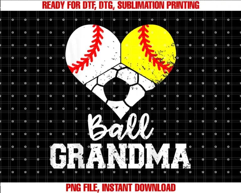 Baseball Softball Soccer Grandma By MayBall Grandma Funny Baseball Softball Soccer T-shirt