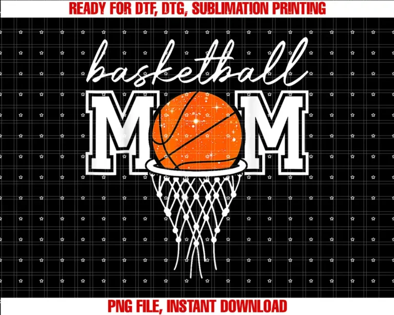 Basketball Mom Mother LeopardBasketball Hoop Net Game Day T-shirt