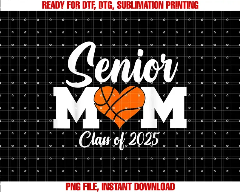 Basketball Senior Mom Graduation TeeBasketball Senior Mom Graduation Class of 2025 Senior 25 T-shirt