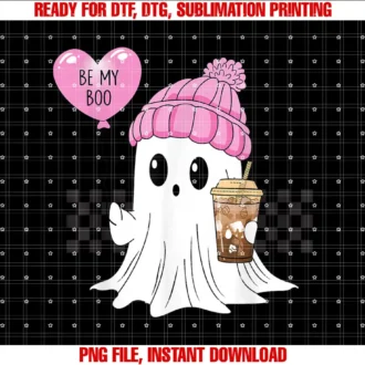 Be My Boo Ghost Spooky Valentines DayBe My Boo Cute Valentines Ghost Pink Valentines Day Love T-shirt
