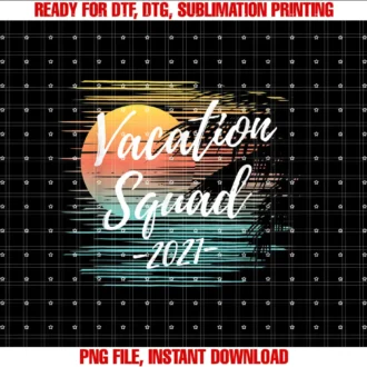 Beach Vacation Casual ApparelVacation Squad 2021 Girls Trip Matching Retro Beach Fun T-shirt