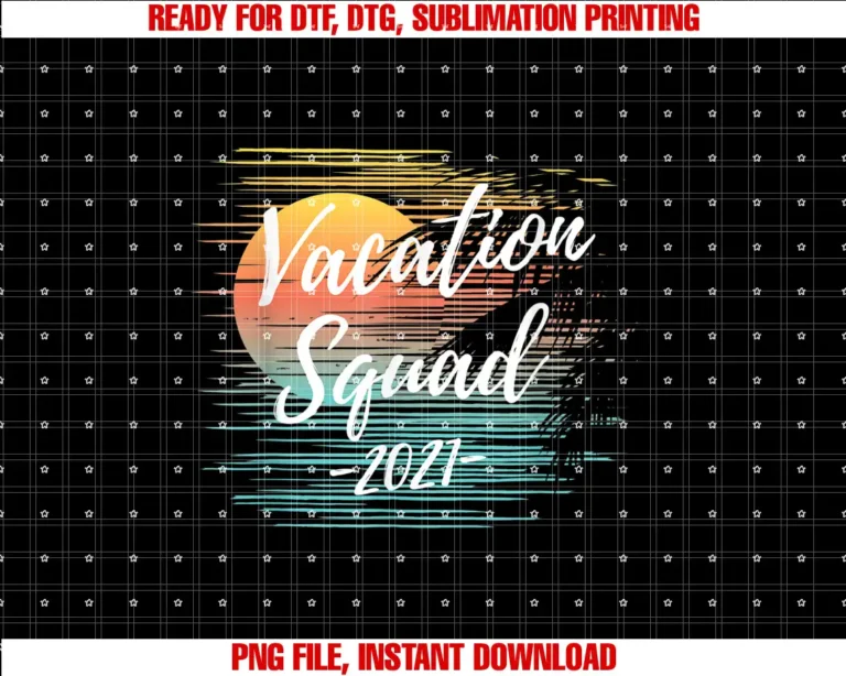 Beach Vacation Casual ApparelVacation Squad 2021 Girls Trip Matching Retro Beach Fun T-shirt