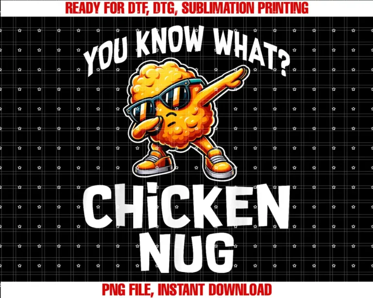 Beautiful Funny DesignCute Chicken Nugget Art For Women Girls Chicken Nugget Lover T-shirt