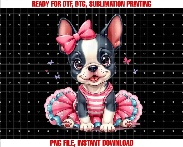 Beautiful Funny DesignCute French Bulldog in Tutu Dress T-shirt