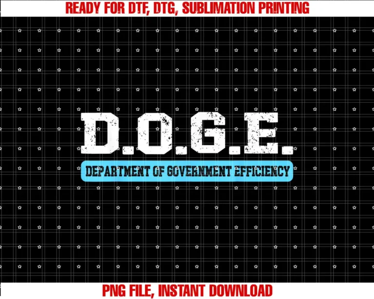 Beautiful Funny DesignDOGE DOGE DEPARTMENT OF GOVERNMENT EFFICIENCY TEES T-shirt