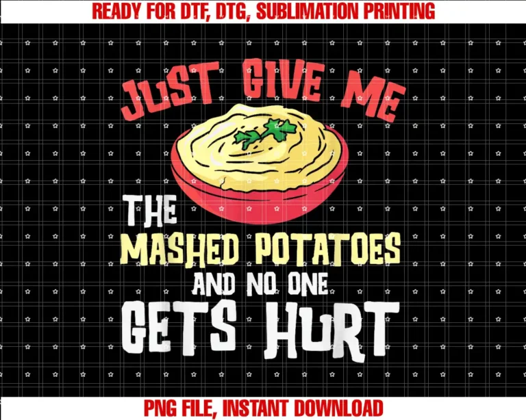 Beautiful Funny DesignFunny Mashed Potatoe For Men Women Kids Boys Girls T-shirt