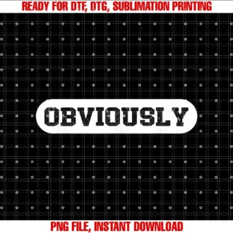 Beautiful Funny DesignObviously T-shirt