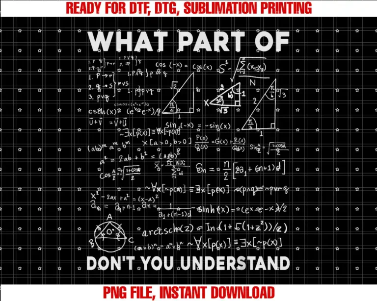 Beautiful Funny DesignWhat Part Of Math Donât You Understand Teacher T-shirt