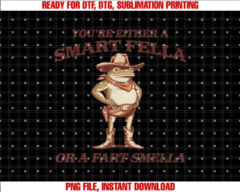 Beautiful Funny DesignYoure Either A Smart Fella Or A Fart Smella T-shirt