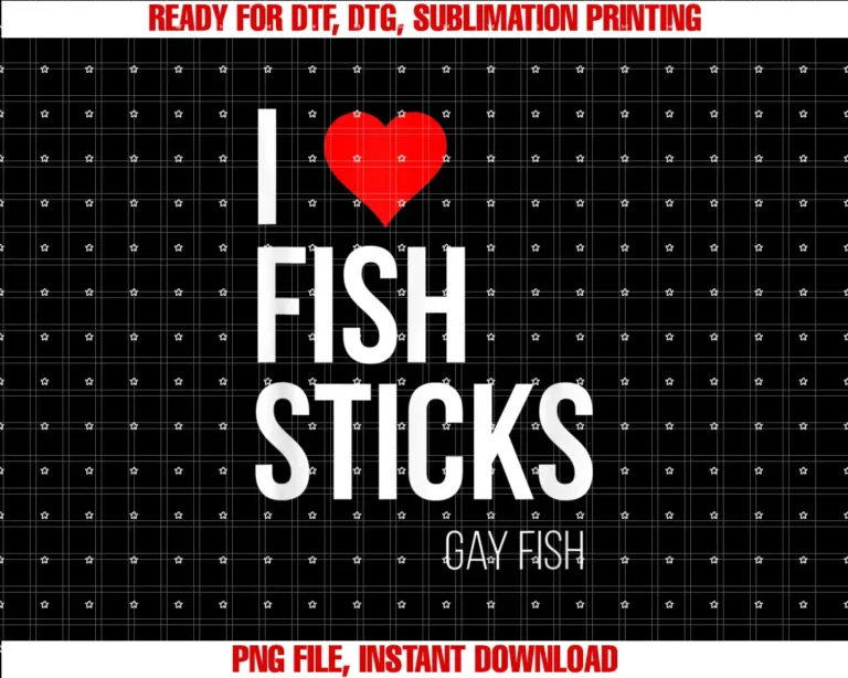 Bee Kind TeesI Love Fish Sticks Funny Gay Fish T-shirt