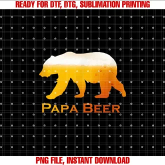 Beer Apparel Funny Beer Shirt Papa Bear Shirt For Men Camping Tee T-shirt
