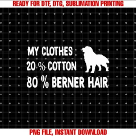 Berner Mama messy bun teefunny Bernese Mountain my Clothes 80 Berner Hair T-shirt