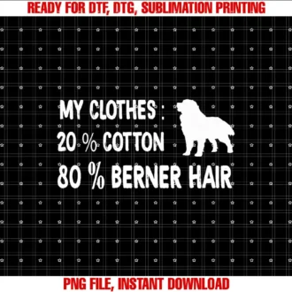 Berner Mama messy bun teefunny Bernese Mountain my Clothes 80 Berner Hair T-shirt