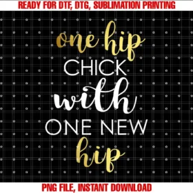 Best fun Replacement parts teesFunny Hip Replacement Gift Hip Chick with new Hip T-shirt