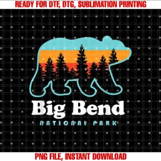 Big Bend National Park TexasBig Bend National Park Camping Bear T-shirt