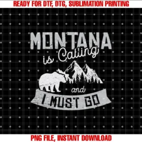 Big Sky Country Mountain Wilderness Adventure GiftMontana Is Calling Big Sky Grizzly Wilderness Adventure T-shirt