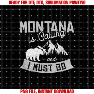 Big Sky Country Mountain Wilderness Adventure GiftMontana Is Calling Big Sky Grizzly Wilderness Adventure T-shirt