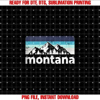 Big Sky Country Mountain Wilderness Adventure GiftVintage Retro Montana Mountain Adventure Outdoor Big Sky T-shirt