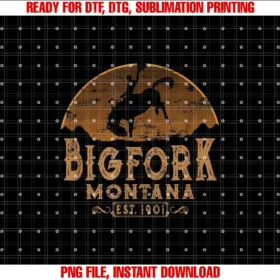 Bigfork Montana Wild WestBigfork Montana MT Wild West Rodeo Cowboy T-shirt