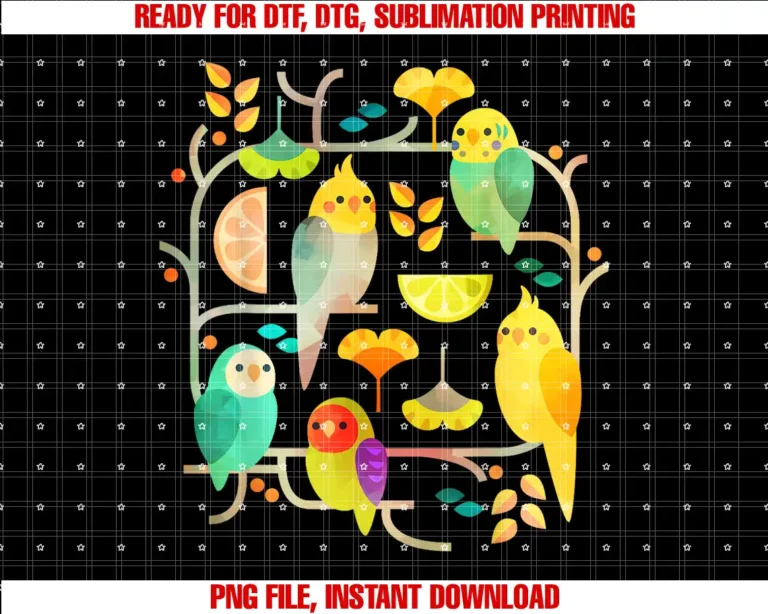 BirbberSummery Birdies T-shirt