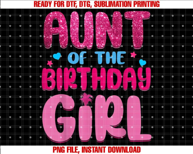 Birthday Clothing Family Party DecorationsAunt Of The Birthday Girl Family Party Decorations T-shirt