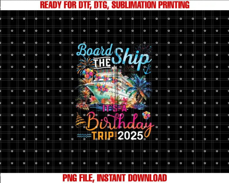 Birthday Cruise Ship Boat Party Accessories TeesBoard The Ship Its A Birthday Trip 2025 Birthday Cruise Zip Hoodie T-shirt