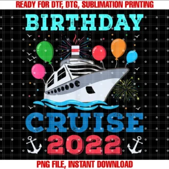 Birthday Cruise Squad Boat Party AccessoriesBirthday Cruise Squad birthday tee Cruise Squad 2022 T-shirt