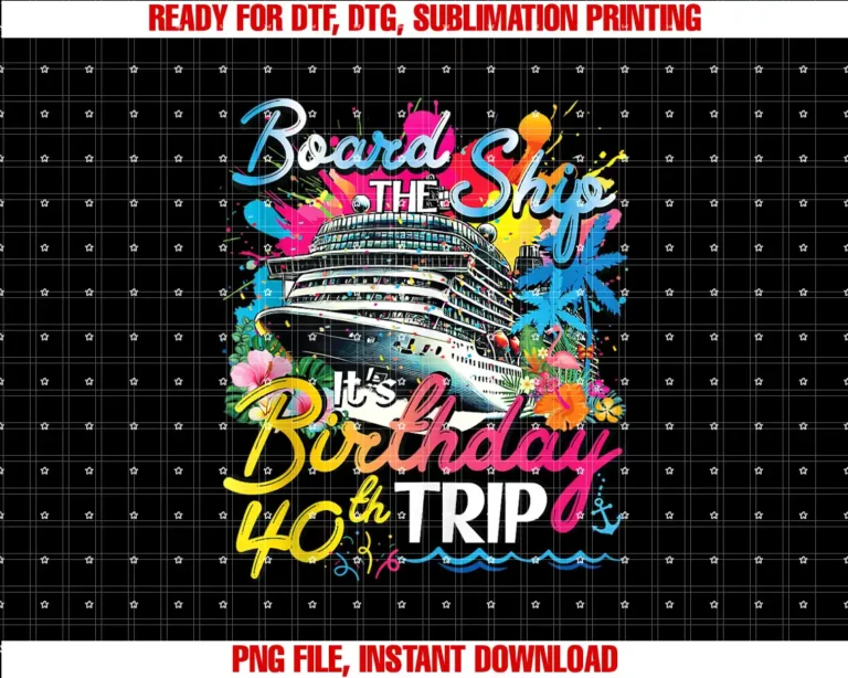 Birthday Cruise Squad Friend Family Matching GroupBoard The Ship Its A 40th Birthday Girls Trip Cruising Crew T-shirt