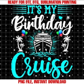 Birthday Cruise T Shirts CoIts My Birthday Cruise Cruise Vacation Birthday Party T-shirt