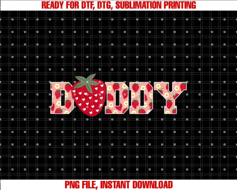 Birthday Family Matching Strawberry GiftsFunny Strawberry Daddy Fruit 1st Birthday Family Matching T-shirt