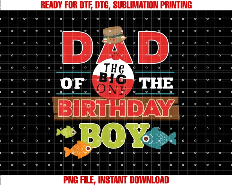 Birthday Theme T ShirtsBig One Fishing Theme Dad of the Birthday Boy Shirt T-shirt
