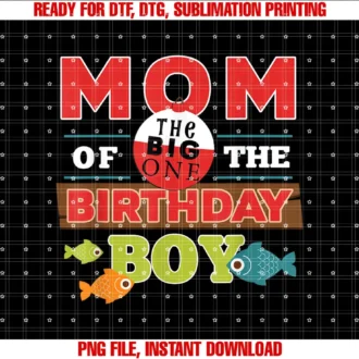 Birthday Theme T ShirtsBig One Fishing Theme Mom of the Birthday Boy Shirt T-shirt