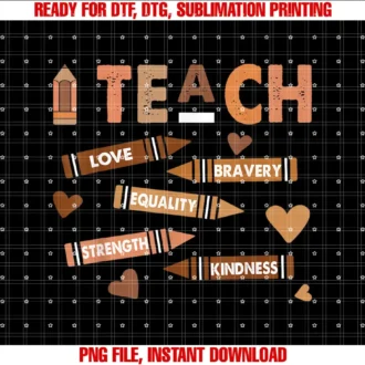 Black History Month Gifts For Women Men Apparel CoI Teach Black History Month Melanin Afro African Teacher T-shirt