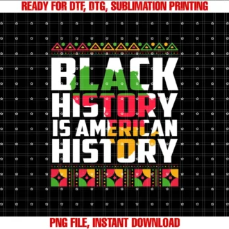 Black History Month GiftsBlack History Is American History Patriotic African American Swea T-shirt