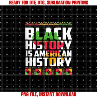 Black History Month GiftsBlack History Is American History Patriotic African American T-shirt